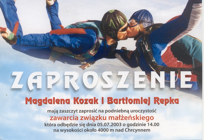 Zaproszenie na �lub