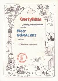 Certyfikat C