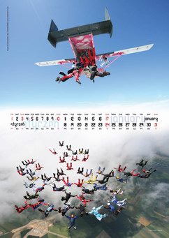 Kalendarz spadochronowy 2010 - stycze�